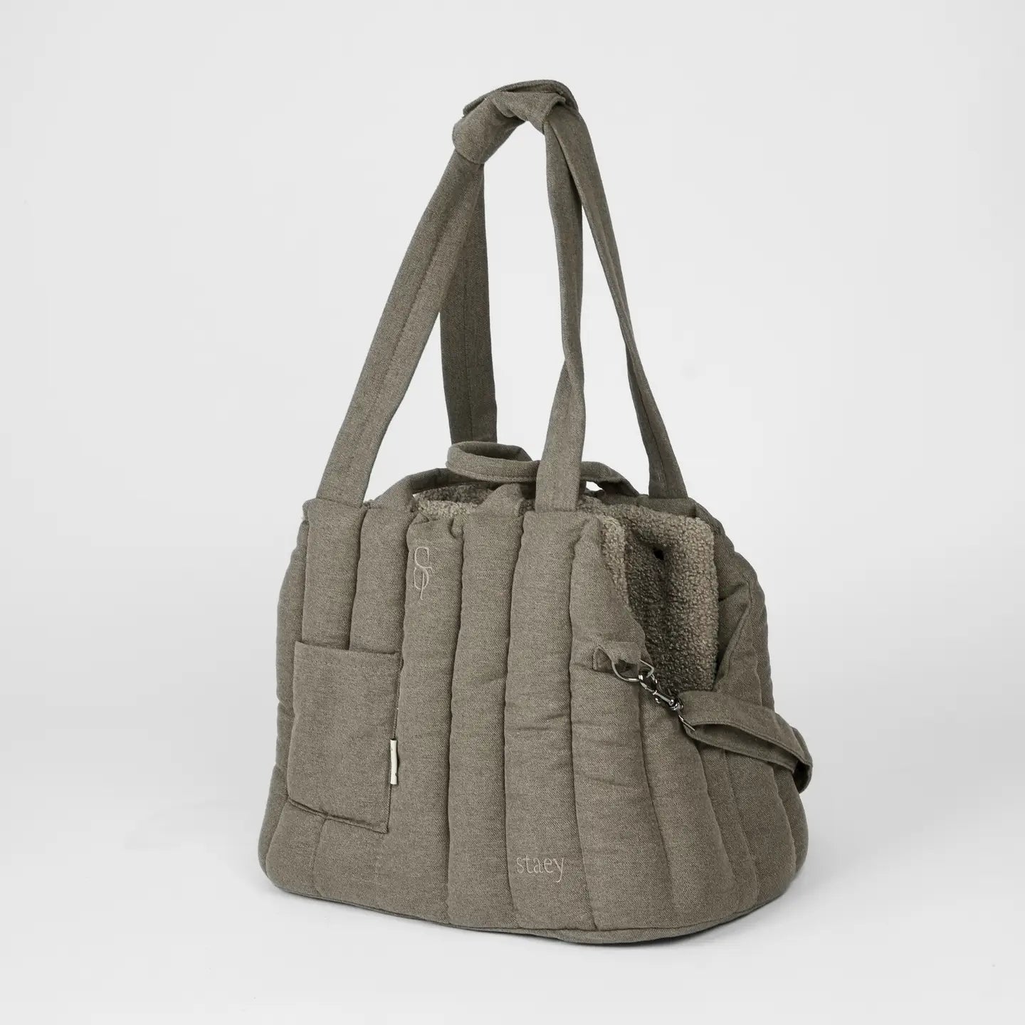Hundetragetasche Ella Taupe