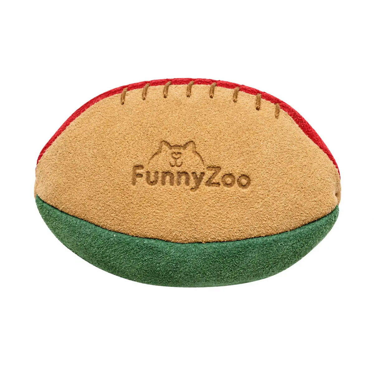 Hundespielzeug COCCO BALL aus Wildleder X-MAS Edition