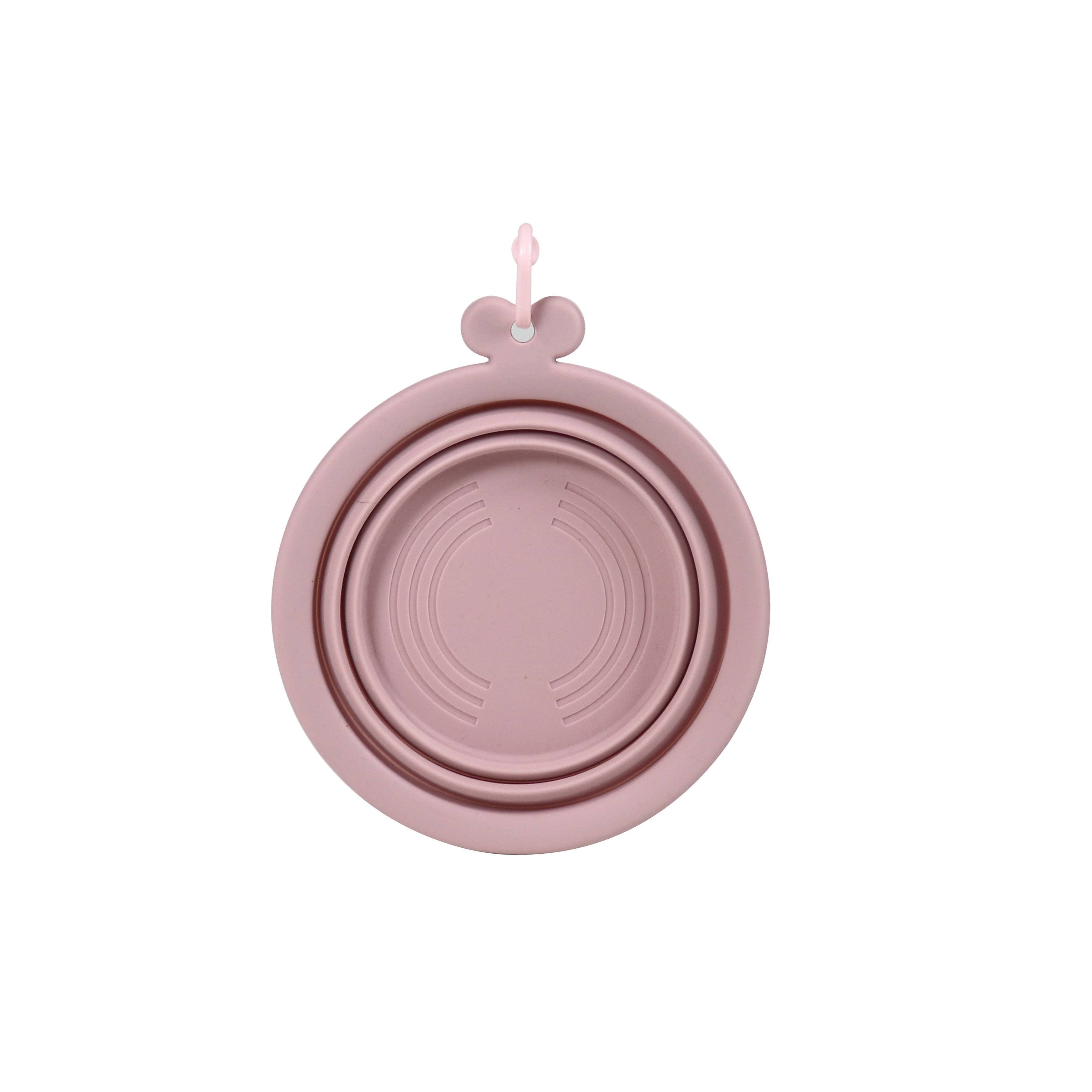 faltbare Reisenapf aus Silikon 750 ml Rosa O Bowl - United Pets