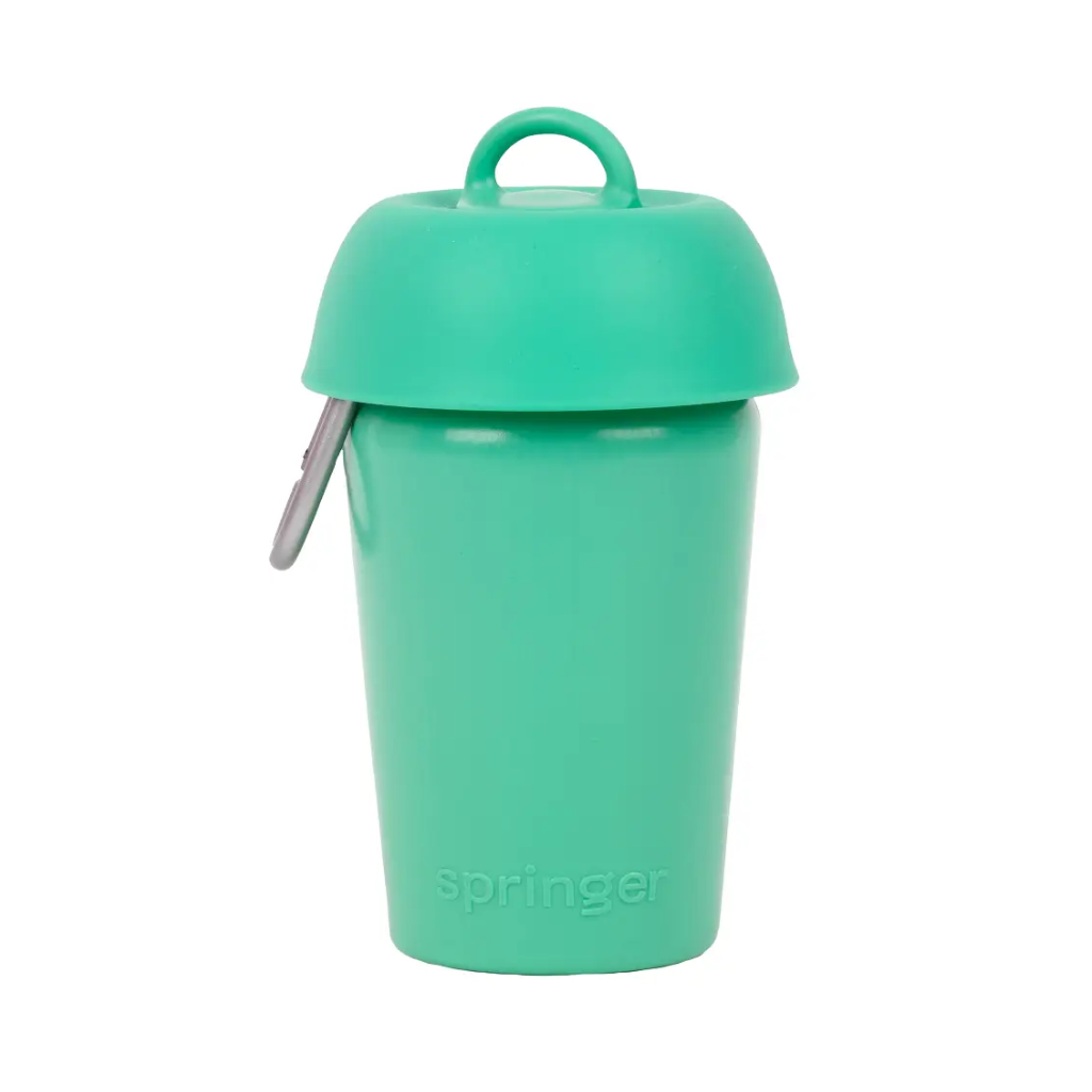 Reisetrinkflasche Flip Hundeflasche GREEN 2 - Springer