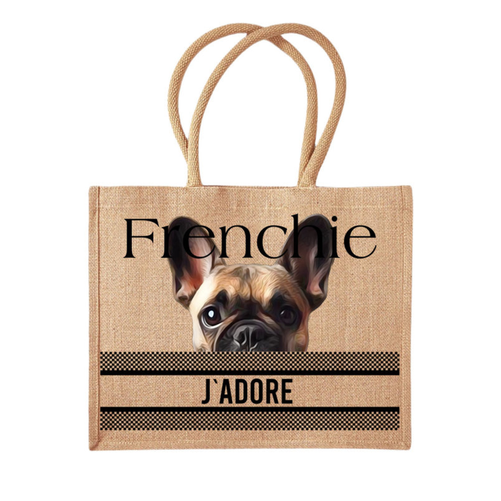 COCO + LOUIS Shopper mit Hundemotiv Frenchie