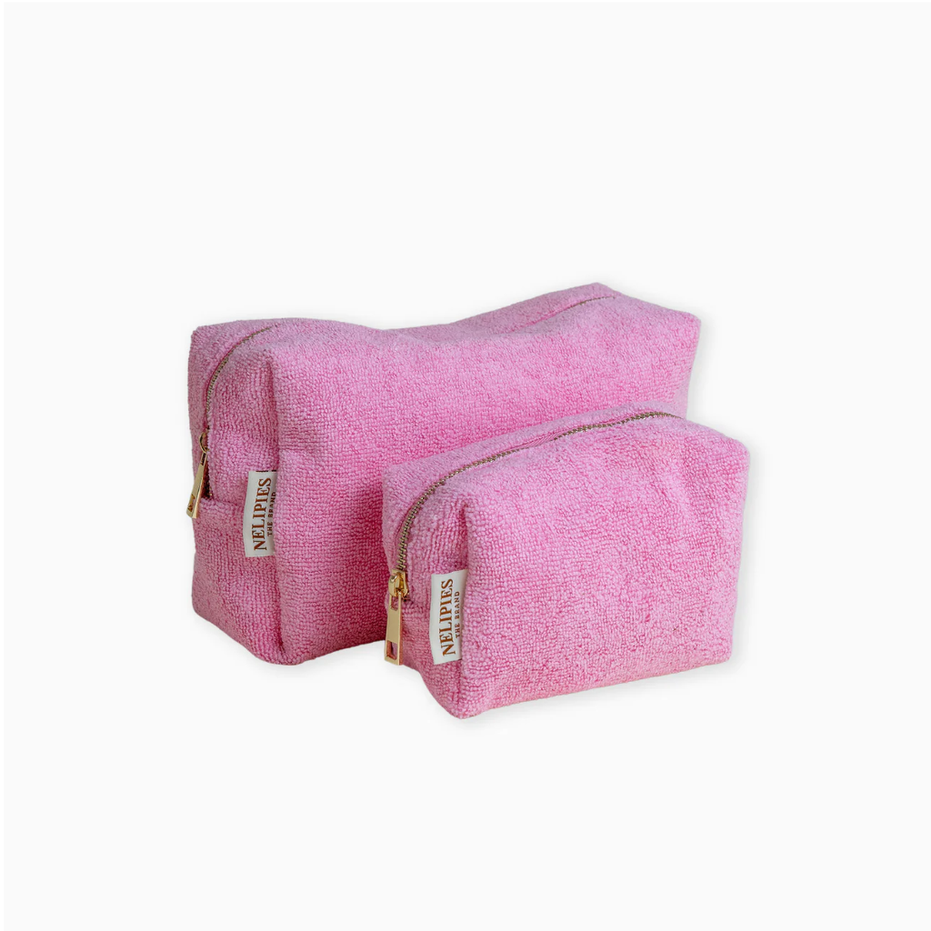 Nelipies Frottee Bag Small Set pink