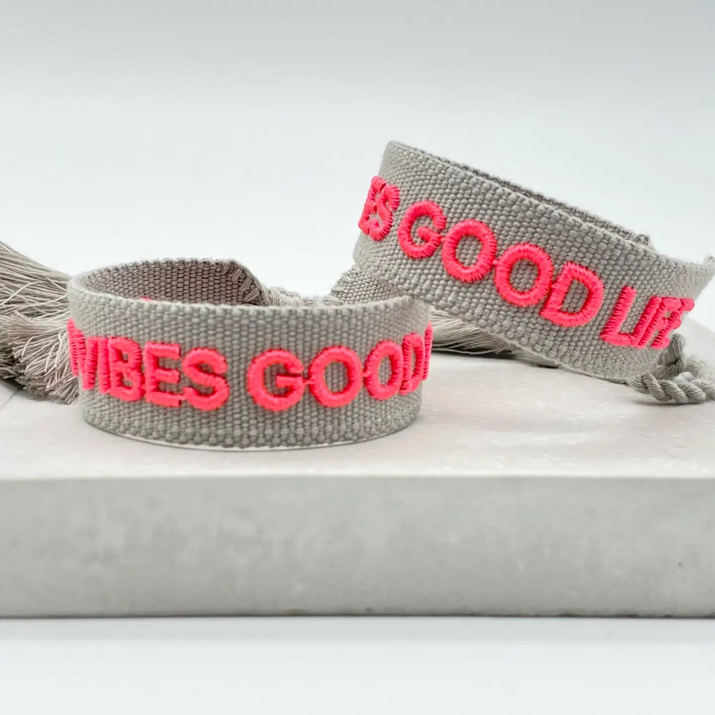 Dekobild Statement Armband GOOD VIBES GOOD LIFE - LOVIN'DOG