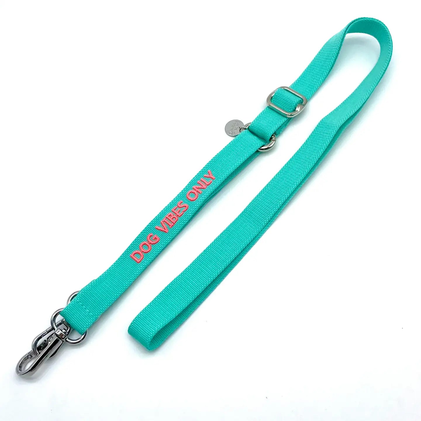 Statement Handyband DOG VIBES ONLY Türkis bubble