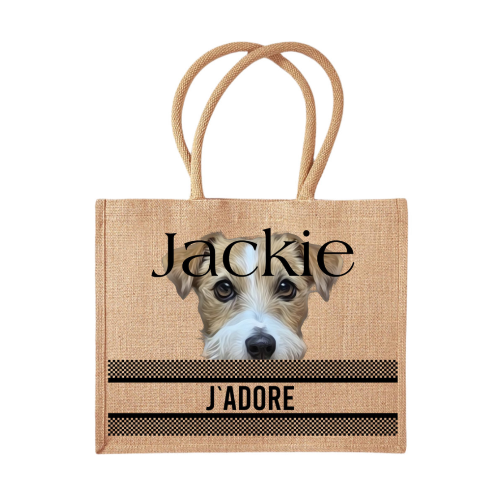 COCO + LOUIS Shopper mit Hundemotiv Jackie