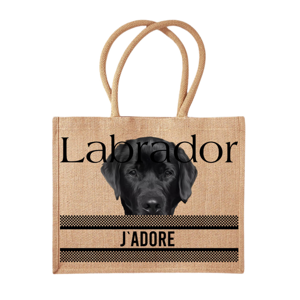 COCO + LOUIS Shopper mit Hundemotiv Labrador