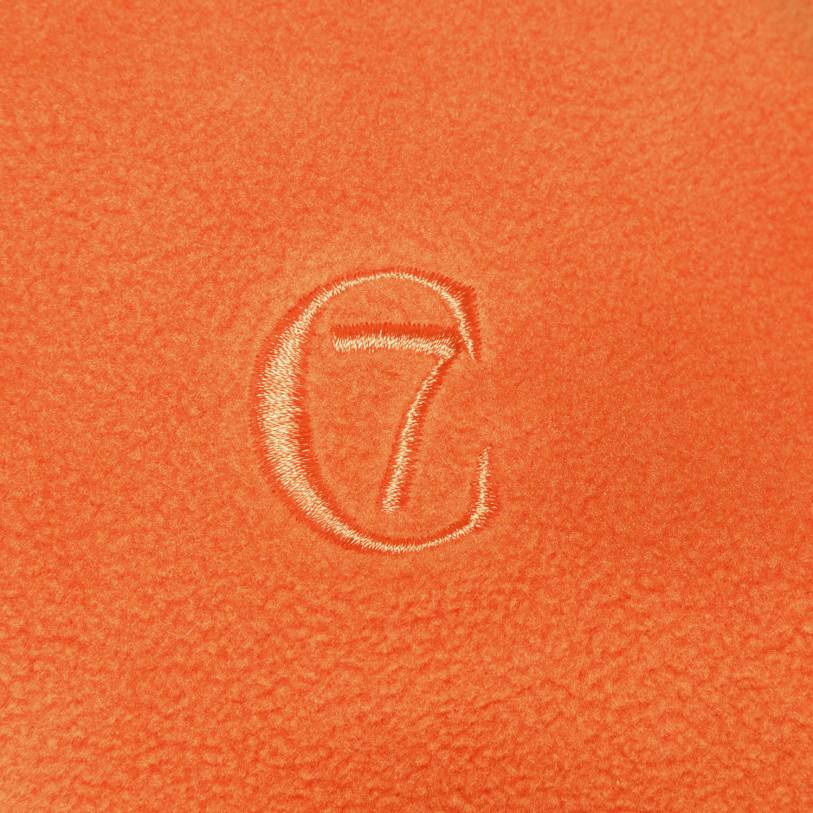 Logo Cloud7 Hundepullover Dackel Fleece Derby Orange 2024