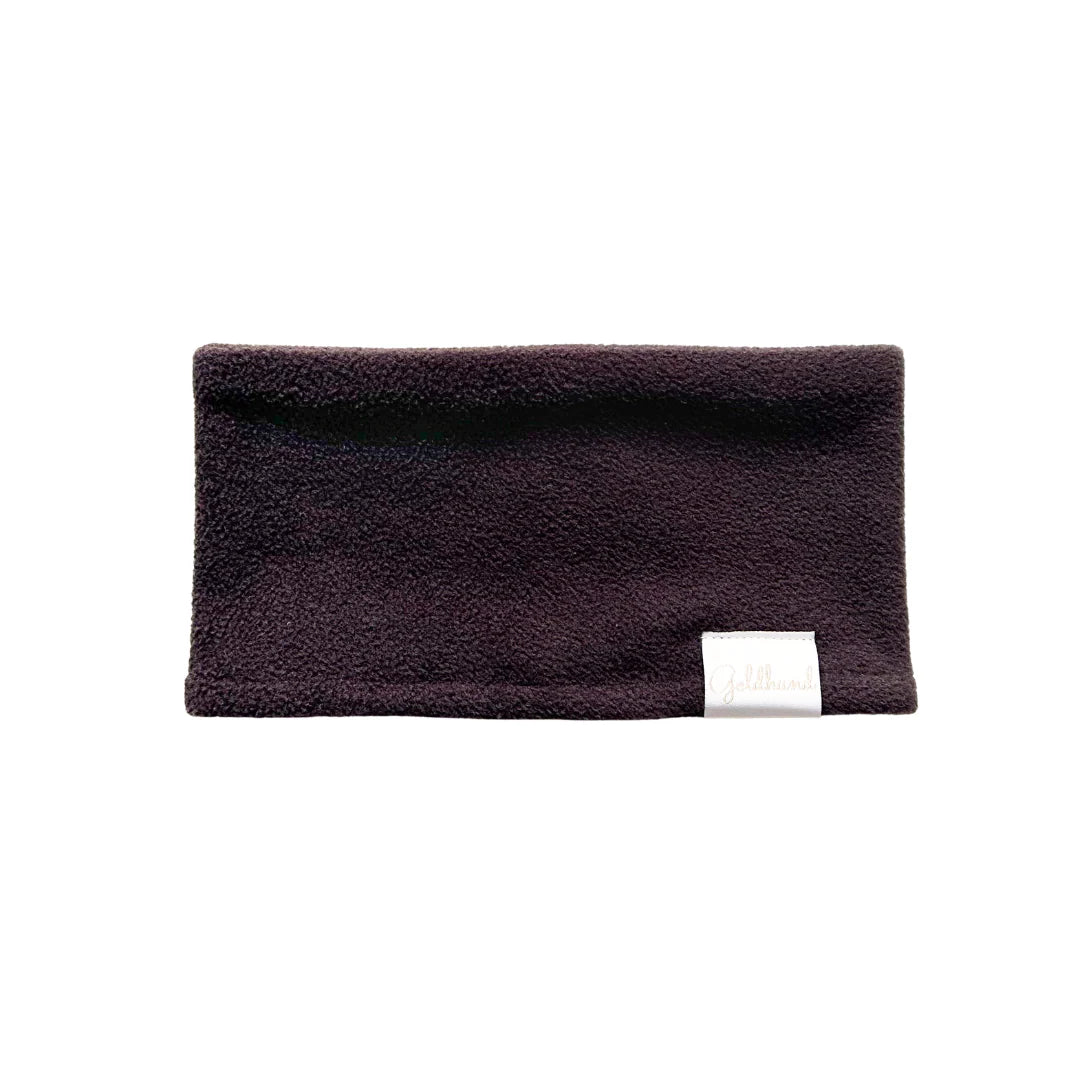 Goldhund Hundeloop Fleece Dunkelbraun