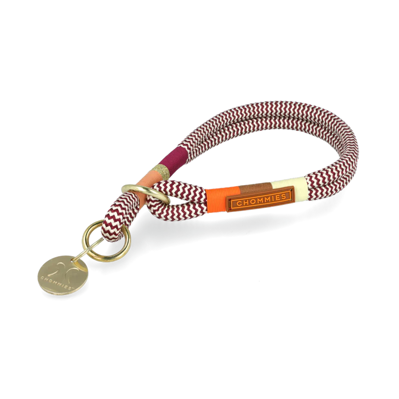 Chommies Slip-On Dog Collar Zugstopp-Halsband Autumn