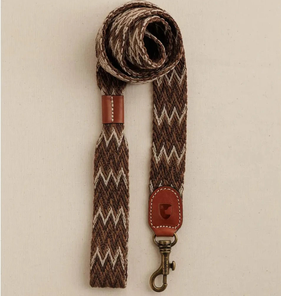 BOHO Hundeleine Peruvian NEW BROWN