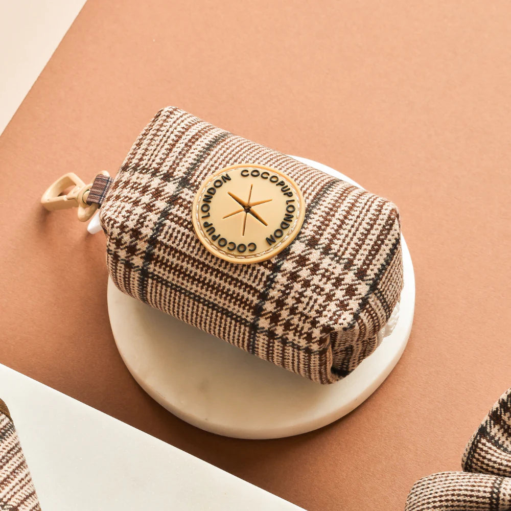 Kotbeutelspender PUP PLAID Kariert - COCOPUP London