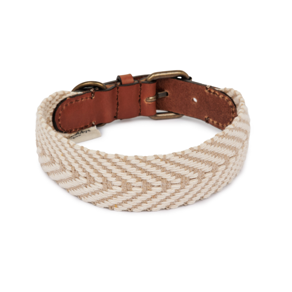 Musterung Halsband Portixol Sand - Summer Edition - Buddys Dogwear