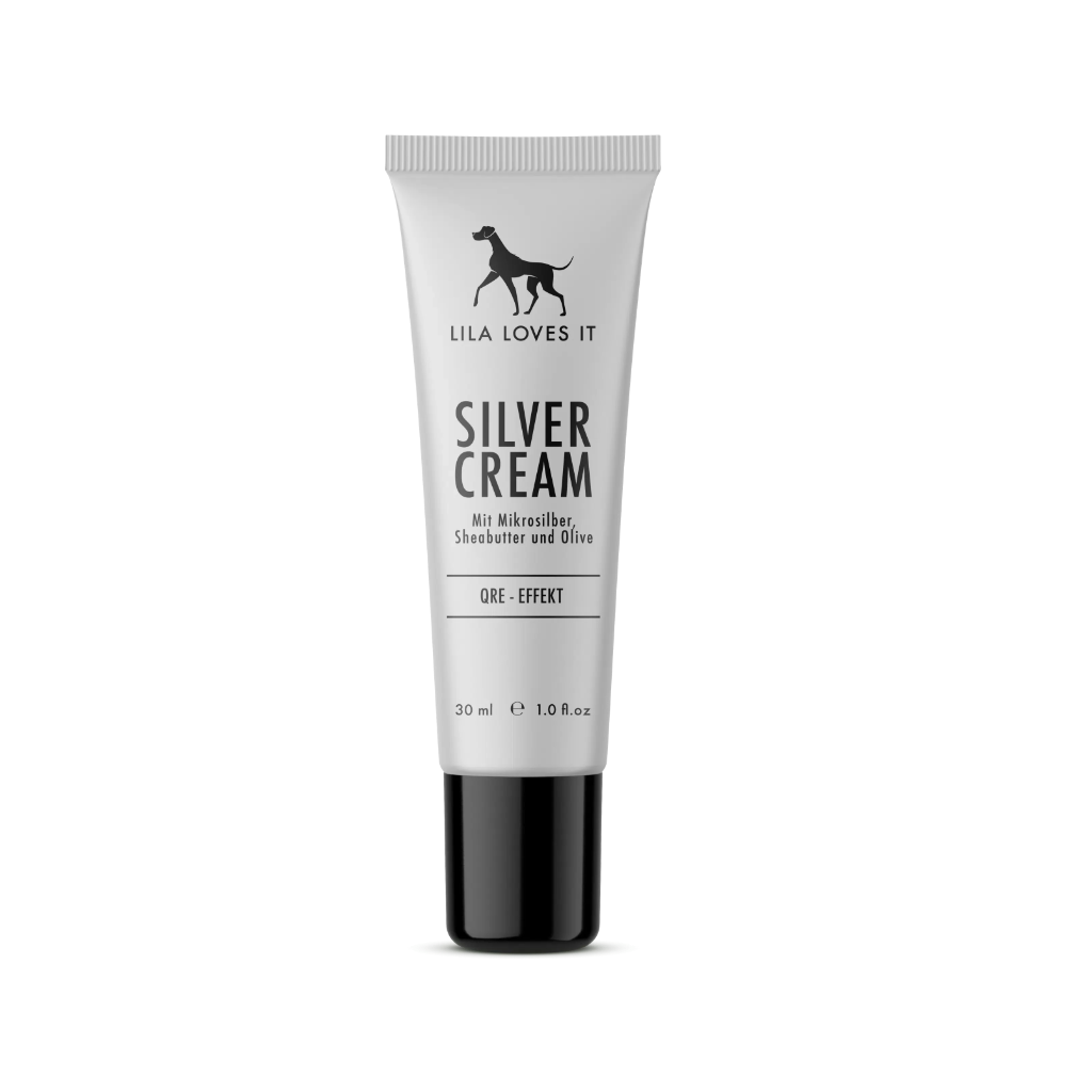 Silver Cream mit Mikrosilber, Sheabutter und Olive - LILA LOVES IT