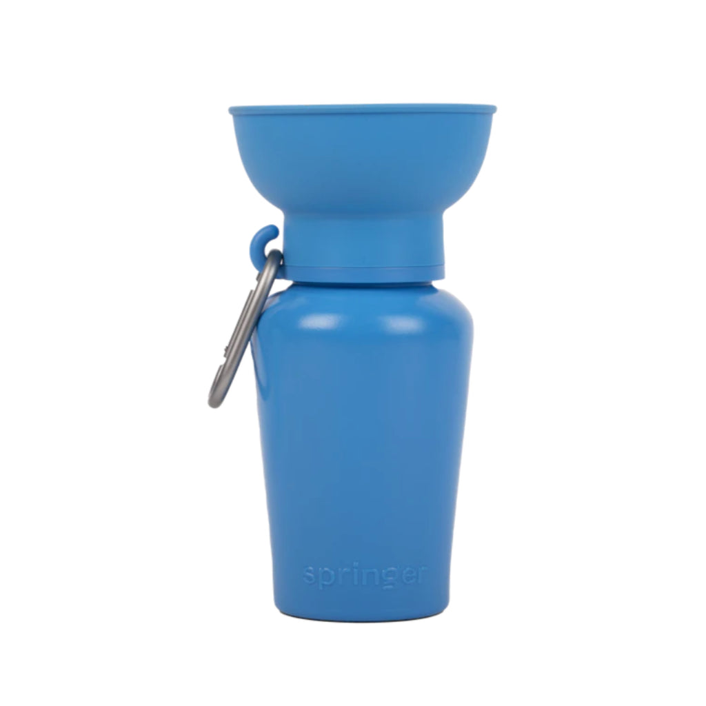 Reisetrinkflasche Flip Hundeflasche BLUEBERRY - SPringer