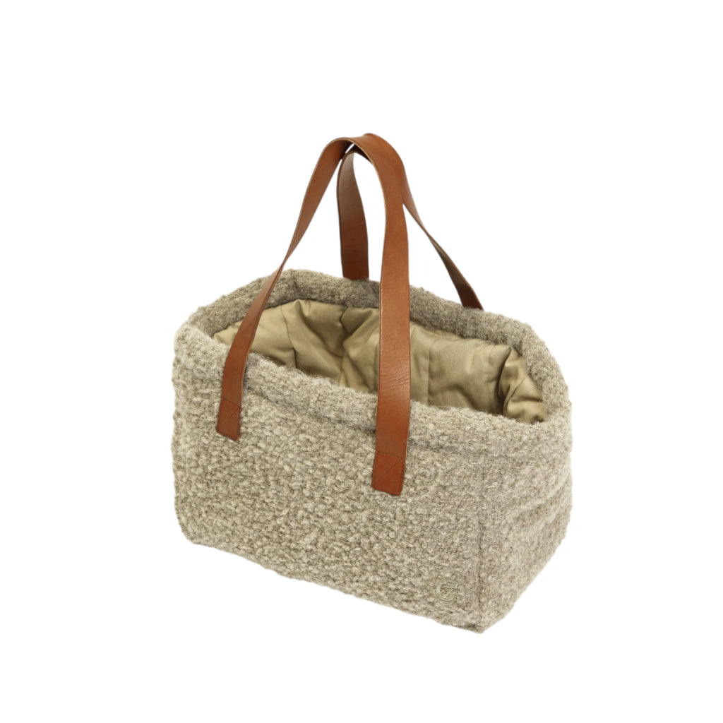 Cloud7 Hundetasche Verona Wool Beige