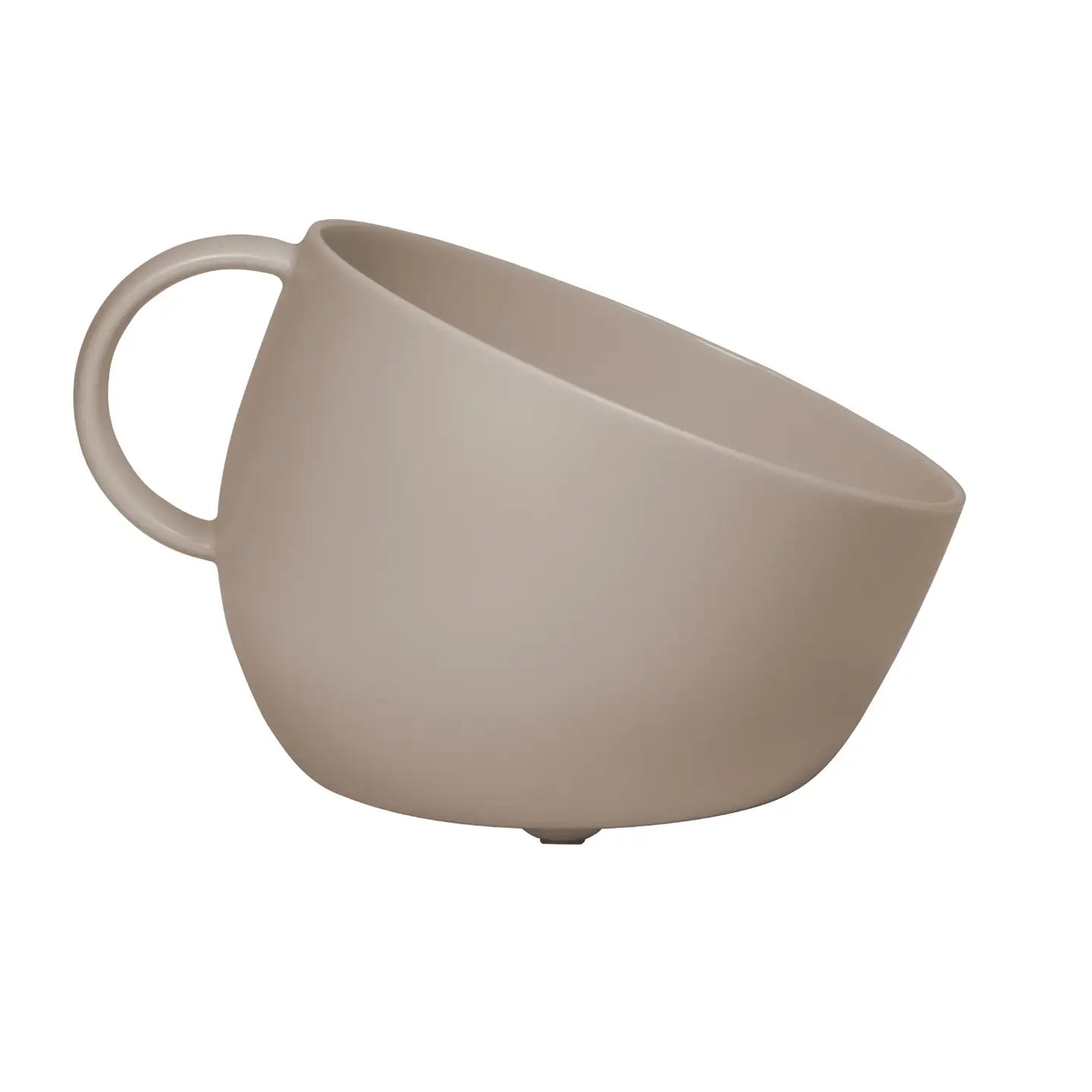Designernapf Set Cup & Plate in Taupe