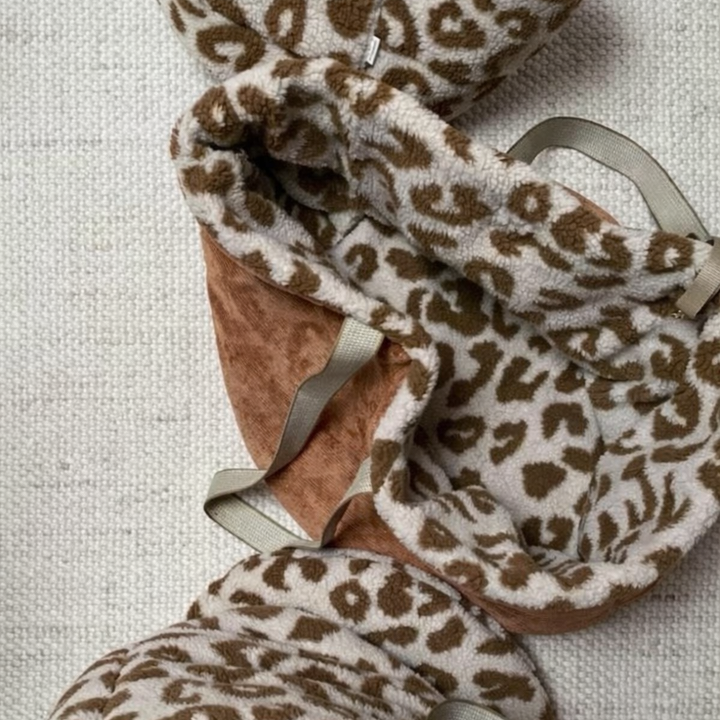 Teddy Dog Bag CORD mit Leo inkl. Kissen