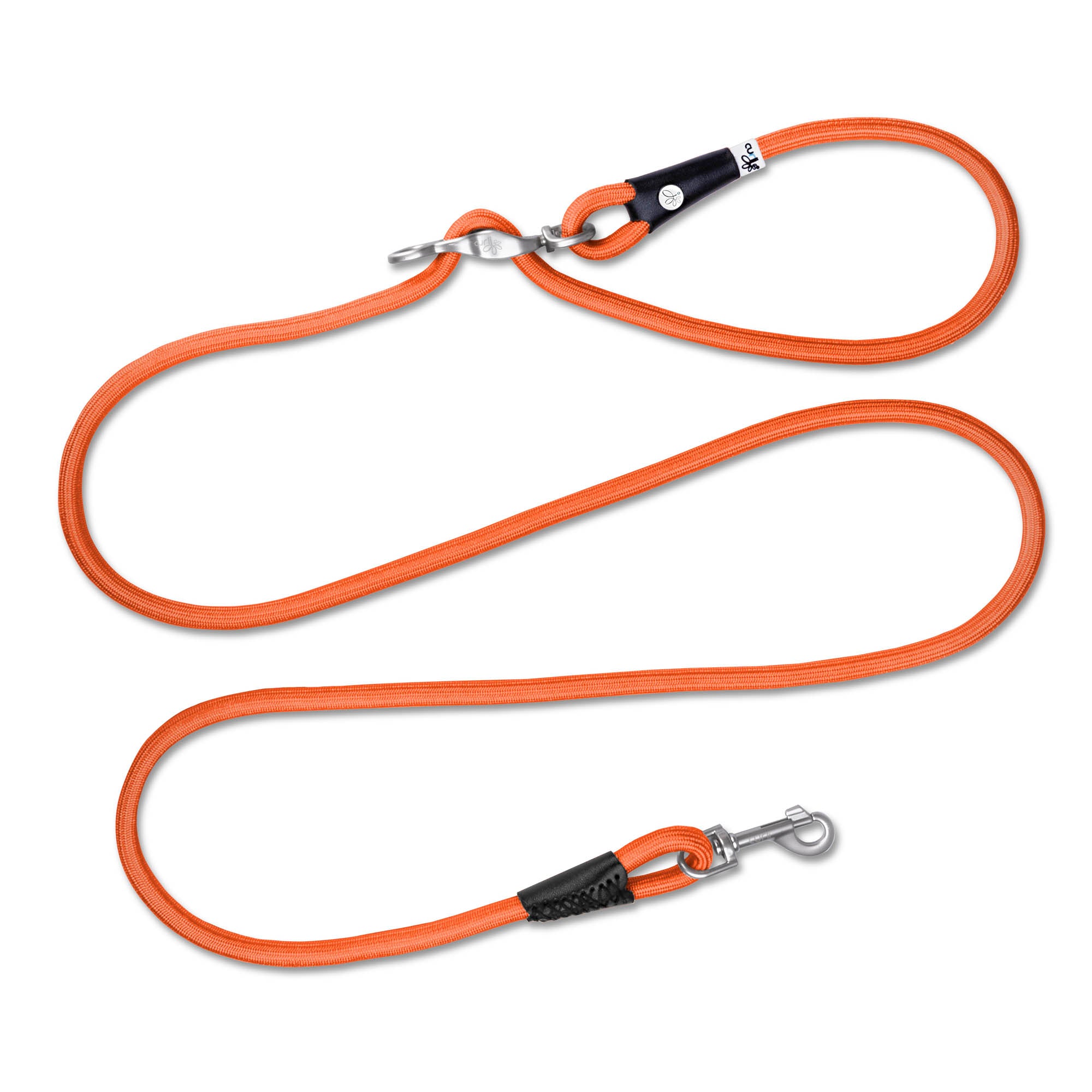 Hundeleine Vario Comfort Leash verstellbar Sun Orange - Curli