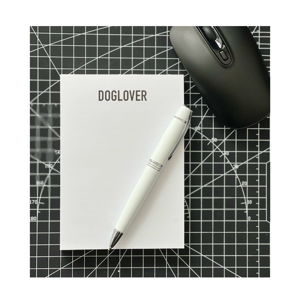 Notizblock Doglover - Lieblingspfote