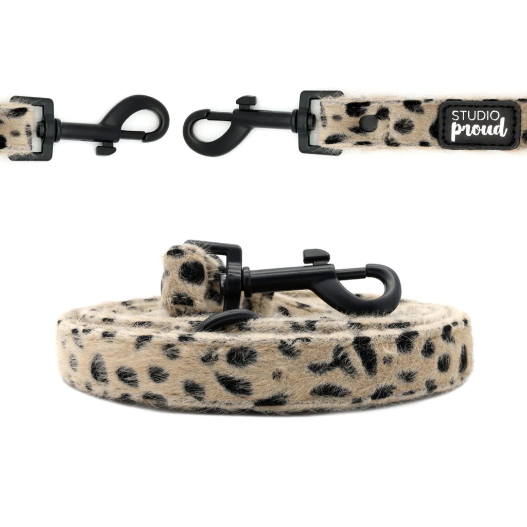 verstellbare Handsfree Hundeleine Cheetah - geparden Look - Studio Proud