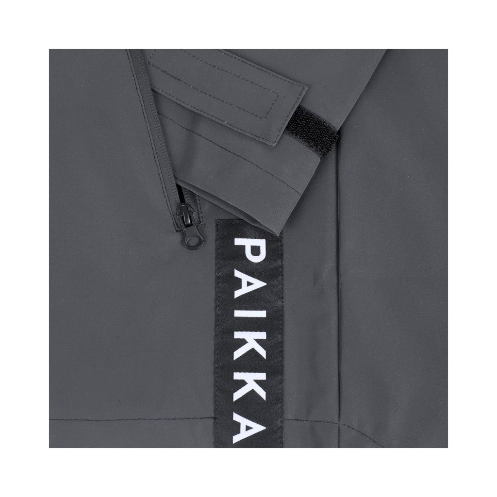 Regenjacke UNISEX Visibility Dark vollreflektierend Logo - PAIKKA