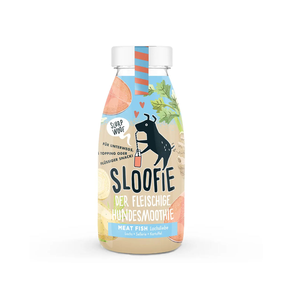 Sloofie Smoothie - MEAT FISH Lachsliebe - Sloofie Hundesmoothie