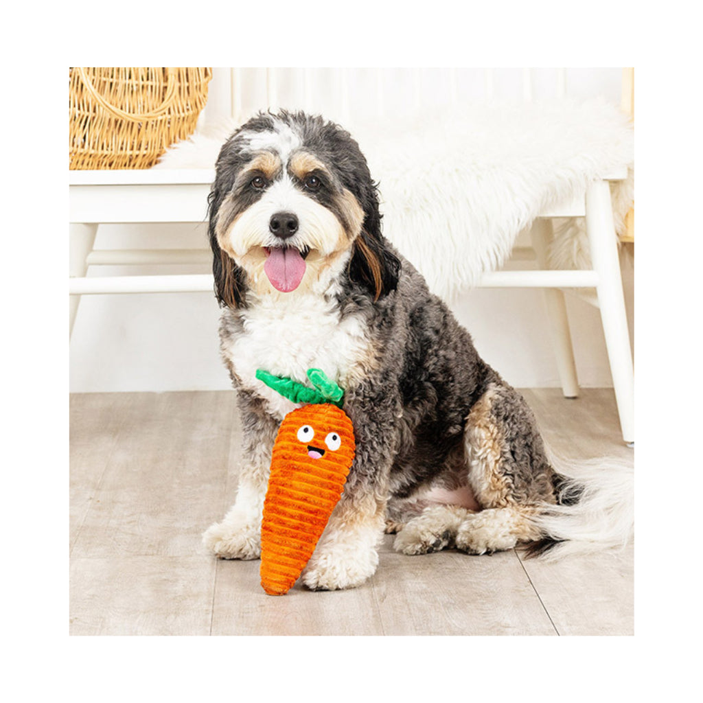 Hund mit Hundespielzeug Karotte Root! There it is - PetShop by Fringe Studio